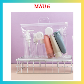 [CHỌN MẪU]-Set 11 Lọ Chiết Mỹ Phẩm Chống Rò Rỉ Tiện Dụng Khi Đi Du Lịch-Bộ Chiết Mỹ Phẩm 11 Món Mini Hàn Quốc Tiện Dụng