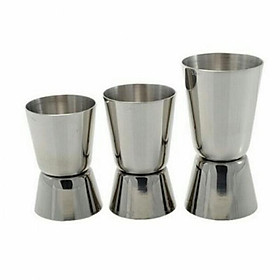 Hình ảnh Ly đong định lượng 2 đầu inox/ Jigger inox 2 đầu