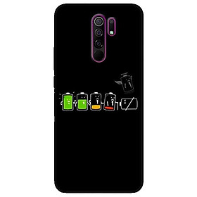 Ốp lưng dành cho Xiaomi Redmi 9 mẫu Cạn Pin