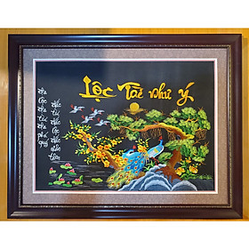 Mua Tranh thêu - Tài Lộc Như Ý