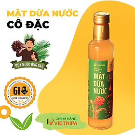 Mật Dừa Nước Cô Đặc Tự Nhiên 375g - Mật Dừa Nước Ông Sáu - Vietnipa - Đặc sản Cần Giờ