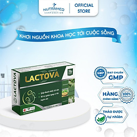 Viên uống Lactova lợi sữa, tăng tiết sữa, thông tuyến sữa phụ nữ sau sinh