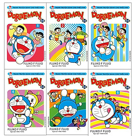Truyện tranh - Trọn bộ 6 cuốn Doraemon Plus 