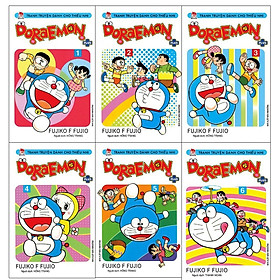 Truyện tranh - Trọn bộ 7 cuốn Doraemon Plus