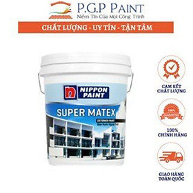 Mua Sơn ngoại thất SuperMatex ngăn chặn sự xuống cấp của màng sơn (MÀU TRẮNG)