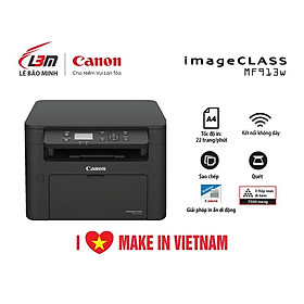 Máy in laser đa chức năng Canon MF913w- Hàng chính hãng