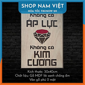 Tranh Gỗ Thông Điệp Ý Nghĩa Trang Trí Quán Cà Phê Văn Phòng, Phòng Làm Việc