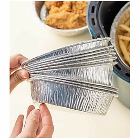 Mua SET 10 KHAY GIẤY BẠC LÓT NỒI CHIÊN KHÔNG DẦU