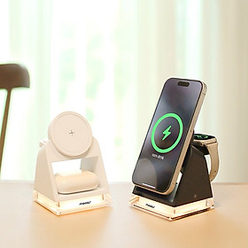 Mua Sạc đa năng 3 in 1 Mooas Lamp Hàn Quốc Hàng chính hãng