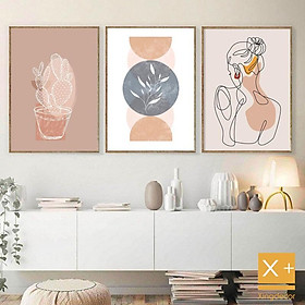 Mua tranh treo tường hiện đại có móc và đinh tặng kèm