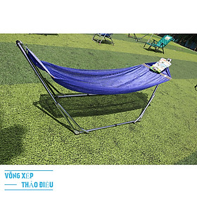 Mua Khung võng xếp xi inox tay cong hàng xuất khẩu