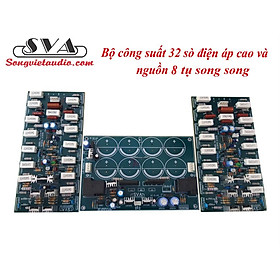 Mua mạch công suất 32 sò và nguồn 8 SONG SONG