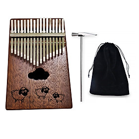 Kalimba 17 phím gỗ mahagony shaun the sheep những chú cừu vui vẻ STS00017