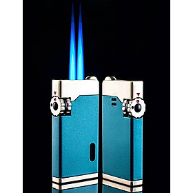 Mua Hột Quẹt Bật Lửa Gas ZB-999 Khò 2 Tia Mạnh Mẽ Nhìn Thấy Lượng Gas- Giao Màu Ngẫu Nhiên