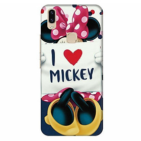 Ốp Lưng Dành Cho Điện Thoại Vivo V9 - I Love Mickey