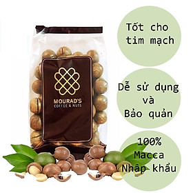 Hạt macca sấy khô nguyên vỏ Mourad’s 500g 