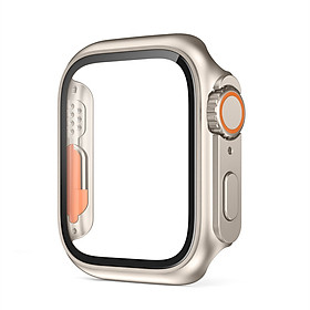 Case ốp PC Kính Cường Lực Dành Cho Apple Watch Series 4/5/6/7/8/9/SE Kai.N Ultra Curved Glass_ Hàng chính hãng