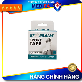 Băng vải y tế thể thao STARBALM 100% Viscose SST