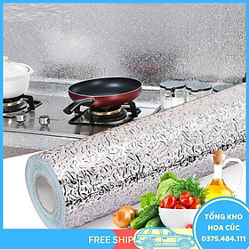 Mua Giấy Bạc Dán Tường Nhà Bếp Chống Thấm Dầu  Thấm Nước Tiện Dụng 3Mx60Cm - Vận Chuyển Miễn Phí Toàn Quốc