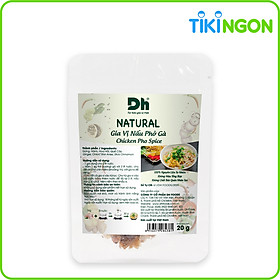 Natural Gia Vị Nấu Phở Gà DH Foods 20gr DH Foods