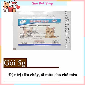 Bio Scour W.S.P giảm tiêu chảy, ói mửa cho chó mèo (Gói 5g)