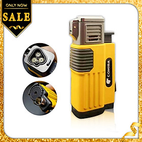 Mua Vỏ Hột Quẹt Bật Lửa Khò 3 Tia  COB 115 Thiết Kế Đẹp Độc Lạ Lửa Khò Mạnh Mẽ - Dùng Gas Cao Cấp