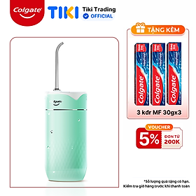 Máy tăm nước Colgate cầm tay IPX7 trắng sáng răng