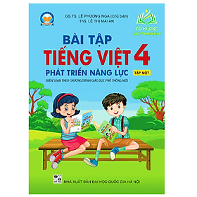 Sách - Bài tập Tiếng Việt 4 Tập 1 Phát triển năng lực (Biên soạn theo SGK cánh diều ) ( BT)