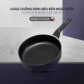 Mua Chảo Chống Dính Nhập Khẩu Elmich EL8086 EL8087 EL8088 Size 24 26 28cm  Hàng Chính Hãng - JoyMall