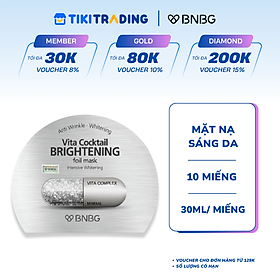 Combo 10 Mặt Nạ Sáng Da BNBG Vita Cocktail BRIGHTENING Foil Mask 30mlx10