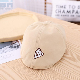 Mũ BERET phiên bản Hàn Quốc, 100% Cotton, thời trang, dễ thương cho bé cho bé từ 1-4 tuổi