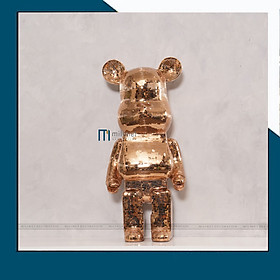 Mua Thanh lý tượng Bearbrick trang trí - Bling bling  Gấu bụng phệ  gấu gạch