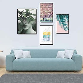 Mua Tranh treo tường  tranh canvas TB05 bộ 4 tấm