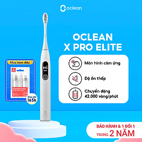 Mua Bàn Chải Điện Oclean Xpro Elite | Màn Hình Cảm Ứng | Rung Siêu Âm Thông Minh | Hàng Chính Hãng