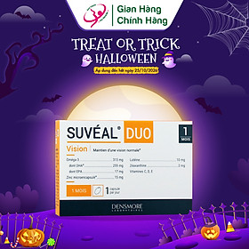 Vitamin Bổ Mắt Cao Cấp Từ Pháp Suvéal Duo: Chống Tia Sáng Xanh, Giảm Tổn Thương Mắt Do Quá Trình Oxh Trong Học Tập, Làm Việc, Tuổi Tác, Phòng Ngừa Và Hỗ Trợ Điều Trị Đục Thủy Tinh Thể, Thoái Hóa Điểm Vàng