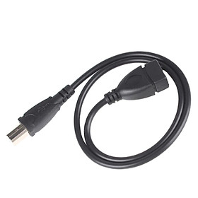 USB 2.0 Type A Female To USB B Male Scanner Printer Adapter Cable