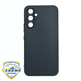 Ốp lưng silicon dành cho Samsung Galaxy A14 5G, A24 4G, A34 5G, A54 5G dẻo silicon màu đen cao cấp