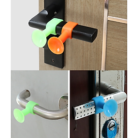Mua Nút chặn cửa silicon hít chân không mới chống ồn tiện dụng  nút chống va chạm gắn tay nắm đa chức năng mới GD485-NCC-hitchankhong