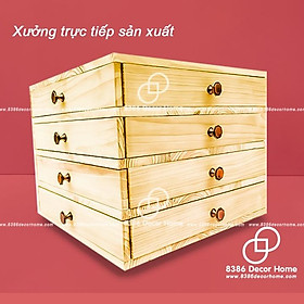 Tủ gỗ Xoay 360 độ xuất khẩu thông minh cao cấp để đồ mỹ phẩm, trang sức, tủ đựng đồ trang điểm, phụ kiện