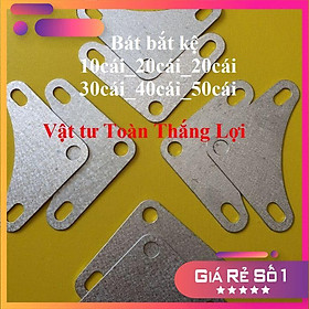 Mua Combo ( 10_20_30_40_50 cái ) Bát tam giác bắt kệ sắt V lỗ đa năng