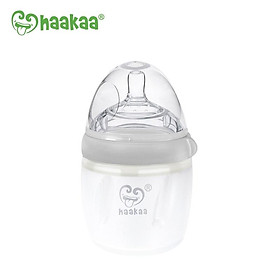 Bình sữa, cốc hứng sữa silicone Gen.3 HaaKaa, Dung tích 160 250 ml