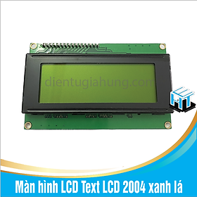 Màn hình LCD Text LCD 2004 xanh lá