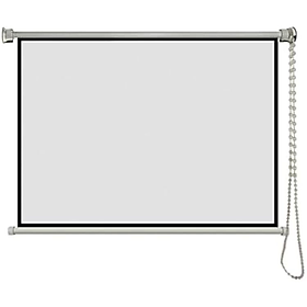 Mua Màn chiếu treo tường kéo dây chuỗi hạt pha lê (dạng rèm) Prima tỉ lệ 16:9 và 4:3 kích thước 60–100 inch  Dùng cho máy chiếu mini & văn phòng - Hàng nhập khẩu
