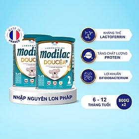 Combo 2 Sữa bột Modilac Doucéa 2 800g