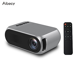 Máy chiếu mini Aibecy YG320 1080p đèn chiếu 600 Lumens cho gia đình