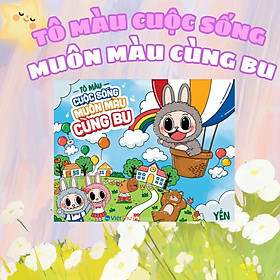 Sách - Tô Màu - Cuộc Sống Muôn Mùa Cùng Bu - Việt Thư
