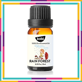 Tinh Dầu Kobi Rain Forest - Tinh Dầu Thiên Nhiên Nguyên Chất Giúp Thư Giãn, Sảng Khoái, Thích Hợp Dùng Với Đèn Xông, Máy Khuếch Tán Và Máy Xông Tinh Dầu