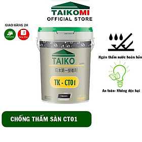 Keo Chống Thấm 1 Thành Phần CT01 Taikomi - Ngăn thấm nước cho bề mặt bê tông, xi măng cát