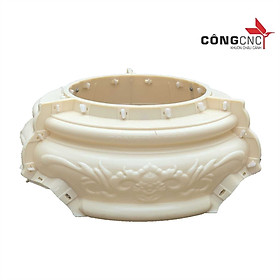 Khuôn Đổ Chậu Cảnh ABS, Khuôn Đôn Dùng Cho Chậu Tròn 1M