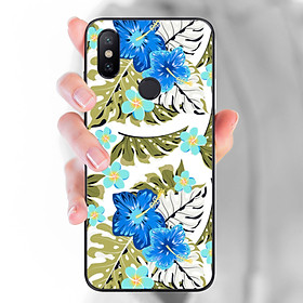 Ốp lưng dành cho Xiaomi Redmi Note 7 mẫu Hoa xanh, lá trầu bà